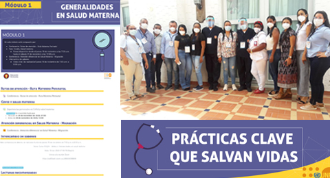 Fortalecimiento remoto-presencial de capacidades de profesionales del área de la salud en prácticas obstétricas que salvan vidas en el departamento de la Guajira