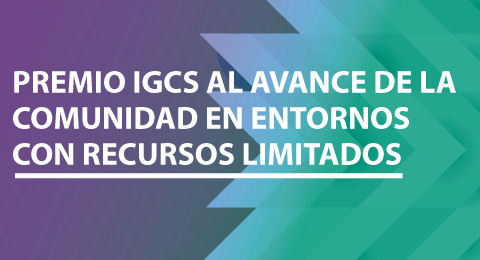 PREMIO AL AVANCE DE LA COMUNIDAD EN ENTORNOS CON RECURSOS LIMITADOS